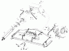 Toro 5-0900 - 60" Rear Mount Mower, 1974 Ricambi SUPPORT FRAMEPARTS LIST