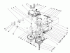 Toro 55660 - 44" Side Discharge Mower, 1990 Ricambi TRANSMISSION & CLUTCH ASSEMBLY