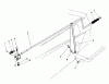 Toro 57354 (11-44) - 11-44 Pro Lawn Tractor, 1986 (6000001-6999999) Ricambi CHUTE CONTROL ASSEMBLY 36" SNOWTHROWER ATTACHMENT MODEL NO. 59160 (OPTIONAL)