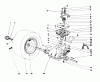 Toro 57354 (11-44) - 11-44 Pro Lawn Tractor, 1986 (6000001-6999999) Ricambi TRANSAXLE & CLUTCH ASSEMBLY