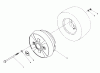 Toro 57354 (11-44) - 11-44 Pro Lawn Tractor, 1986 (6000001-6999999) Ricambi WHEEL WEIGHT KIT MODEL NO. 59159 (OPTIONAL)