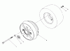 Toro 57354 (11-44) - 11-44 Pro Lawn Tractor, 1987 (7000001-7999999) Ricambi WHEEL WEIGHT KIT MODEL NO. 59159 (OPTIONAL)