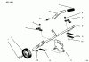 Toro 78305 - 36" Rear Discharge Mower, 1998 (8900001-8999999) Listas de piezas de repuesto y dibujos HEIGHT OF CUT ADJUSTMENT LEVER