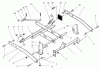 Toro 78345 - 42" Side Discharge Mower, 300 Series GT Classic Tractors, 1999 (9900001-9999999) Ricambi LIFT ASSEMBLY