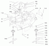 Toro 78357 - 44" Side Discharge Mower, 5xi Garden Tractor, 1998 (8900001-8999999) Listas de piezas de repuesto y dibujos SPINDLE AND BLADE ASSEMBLY