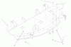 Toro 78363DI - 48" Side Discharge Mower - Indy 5xi Garden Tractor, 2000 (200000001-200999999) Ricambi MISCELLANEOUS DECK HARDWARE
