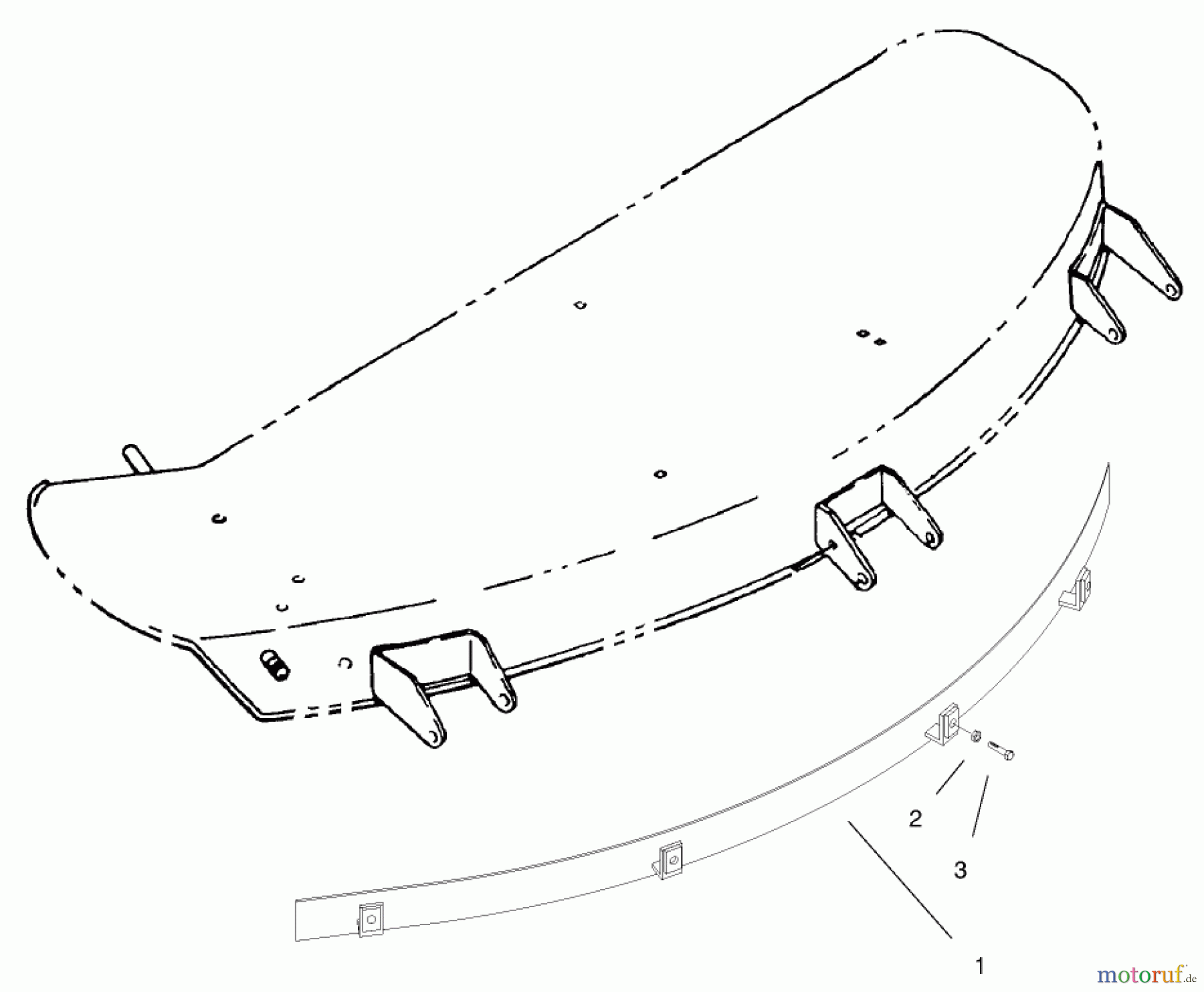 Toro Neu Mowers, Deck Assembly Only 78368 - Toro 48