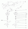 Toro 78370 - 52" Side Discharge Mower, 5xi Garden Tractors, 2000 (200000001-200999999) Listas de piezas de repuesto y dibujos SPINDLE AND BLADE ASSEMBLY