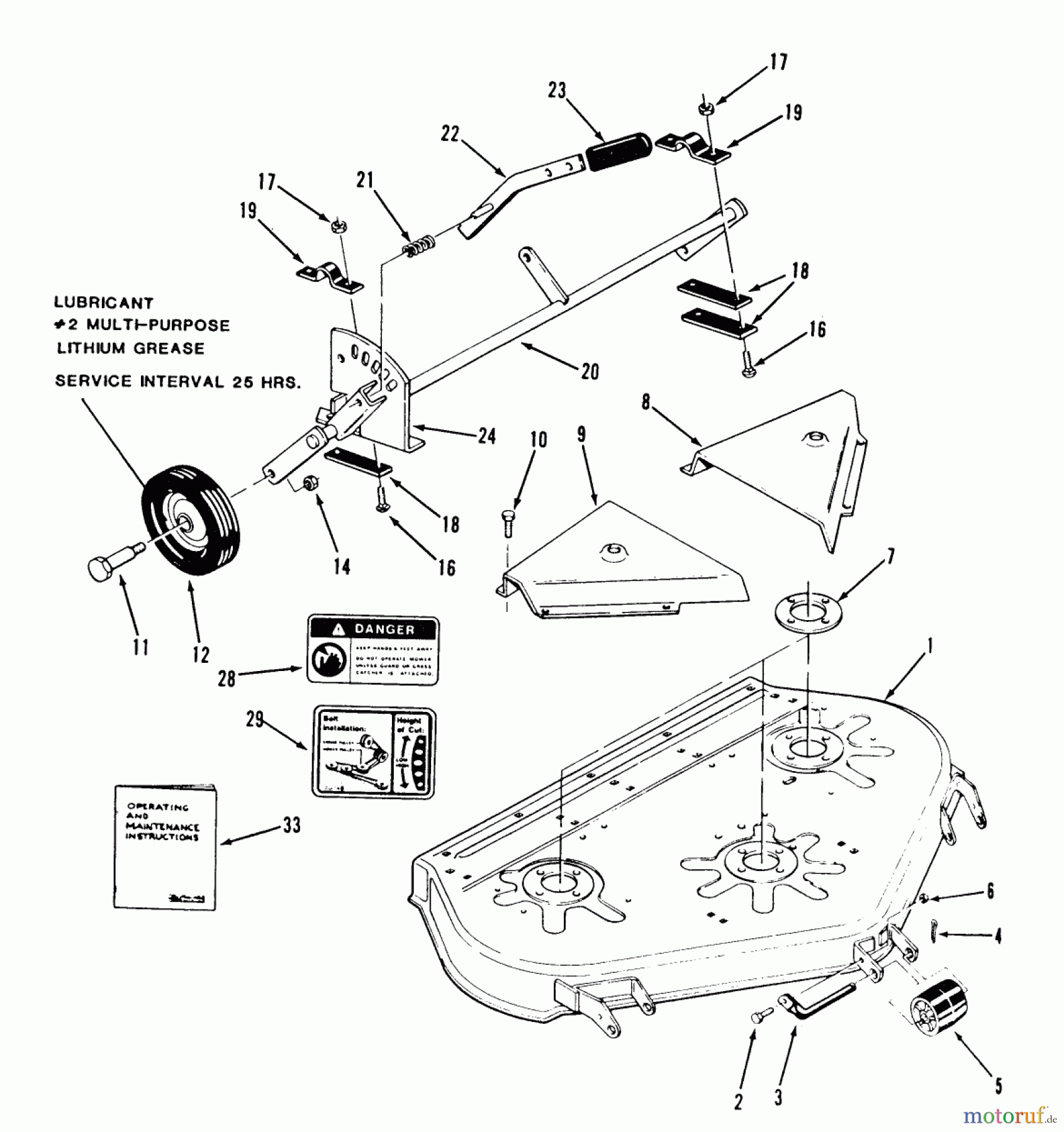  Toro Neu Mowers, Deck Assembly Only E5-48SC01 - Toro 48