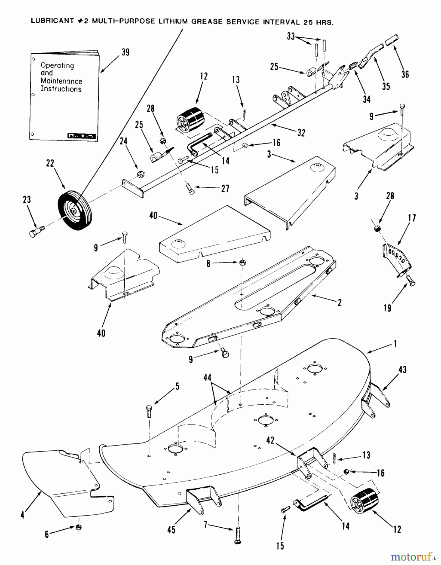  Toro Neu Mowers, Deck Assembly Only F5-48SC01 - Toro 48