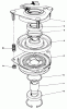 Toro 30102 - Mid-Size Proline Gear Traction Unit, 12 hp, 1988 (8000001-8999999) Listas de piezas de repuesto y dibujos CLUTCH ASSEMBLY NO. 54-3200