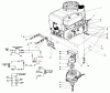 Toro 30102 - Mid-Size Proline Gear Traction Unit, 12 hp, 1989 (9000001-9999999) Listas de piezas de repuesto y dibujos ENGINE ASSEMBLY