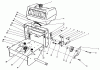 Toro 30102 - Mid-Size Proline Gear Traction Unit, 12 hp, 1990 (0000001-0999999) Listas de piezas de repuesto y dibujos FRAME ASSEMBLY