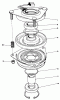 Toro 30103 - Mid-Size Proline Gear Traction Unit, 12 hp, 1989 (9000001-9999999) Listas de piezas de repuesto y dibujos CLUTCH ASSEMBLY NO. 54-3200