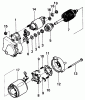 Toro 30106 - Mid-Size Proline Gear Traction Unit, 12.5 hp, 1990 (0000001-0999999) Pièces détachées ELECTRIC STARTER ALTERNATOR