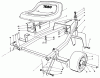 Toro 30108 - Mid-Size Proline Gear Traction Unit, 8 hp, 1984 (4000001-4999999) Listas de piezas de repuesto y dibujos SULKY MODEL NO. 30120 (OPTIONAL)