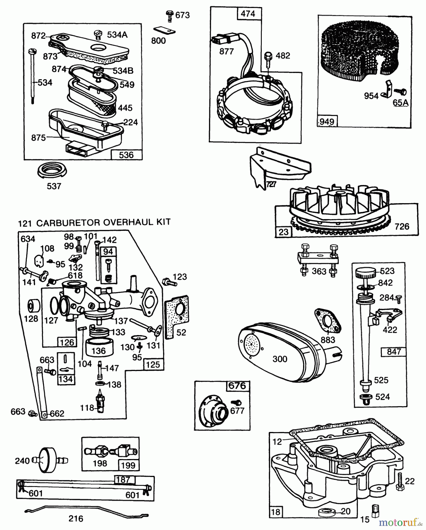  Toro Neu Mowers, Drive Unit Only 30111 - Toro Mid-Size Proline Gear Traction Unit, 11 hp, 1985 (5000001-5999999) BRIGGS & STRATTON MODEL NO. 253706-0180-01 #2