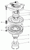 Toro 30112 - Mid-Size Proline Gear Traction Unit, 12.5 hp, 1989 (9000001-9999999) Listas de piezas de repuesto y dibujos CLUTCH ASSEMBLY NO. 54-3200