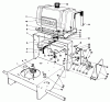 Toro 30112 - Mid-Size Proline Gear Traction Unit, 12.5 hp, 1989 (9000001-9999999) Listas de piezas de repuesto y dibujos FRAME ASSEMBLY