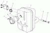 Toro 30112 - Mid-Size Proline Gear Traction Unit, 12.5 hp, 1989 (9000001-9999999) Ricambi MUFFLER ASSEMBLY