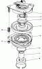 Toro 30112 - Mid-Size Proline Gear Traction Unit, 12.5 hp, 1990 (0000001-0999999) Listas de piezas de repuesto y dibujos CLUTCH ASSEMBLY NO. 54-3200