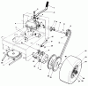 Toro 30115 - Mid-Size Proline Gear Traction Unit, 12.5 hp, 1990 (0000001-0999999) Pièces détachées AXLE ASSEMBLY