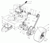 Toro 30117 - Mid-Size Proline Gear Traction Unit, 16 hp, 1991 (1000001-1999999) Ricambi AXLE ASSEMBLY