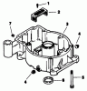 Toro 30117 - Mid-Size Proline Gear Traction Unit, 16 hp, 1991 (1000001-1999999) Listas de piezas de repuesto y dibujos OIL PAN-ENGINE KOHLER MODEL NO. MV16S-TYPE 56511