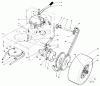 Toro 30156 - Mid-Size Proline Gear Traction Unit, 12.5 hp, 1991 (100001-199999) Ricambi AXLE ASSEMBLY