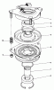 Toro 30156 - Mid-Size Proline Gear Traction Unit, 12.5 hp, 1991 (100001-199999) Listas de piezas de repuesto y dibujos CLUTCH ASSEMBLY NO. 54-3200