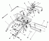 Toro 30156 - Mid-Size Proline Gear Traction Unit, 12.5 hp, 1991 (100001-199999) Ricambi HANDLE ASSEMBLY