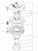 Toro 30156 - Mid-Size Proline Gear Traction Unit, 12.5 hp, 1992 (200001-299999) Listas de piezas de repuesto y dibujos CLUTCH ASSEMBLY NO. 54-3200