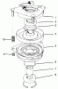 Toro 30156 - Mid-Size Proline Gear Traction Unit, 12.5 hp, 1994 (490001-499999) Listas de piezas de repuesto y dibujos CLUTCH ASSEMBLY NO. 54-3200