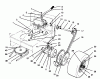 Toro 30157 - Mid-Size Proline Gear Traction Unit, 12.5 hp, 1995 (590001-599999) Ricambi AXLE ASSEMBLY