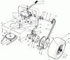 Toro 30165 - Mid-Size Proline Gear Traction Unit, 12.5 hp, 1991 (1000001-1999999) Ricambi AXLE ASSEMBLY