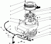 Toro 30165 - Mid-Size Proline Gear Traction Unit, 12.5 hp, 1991 (1000001-1999999) Listas de piezas de repuesto y dibujos RECOIL & FLYWHEEL ASSEMBLY