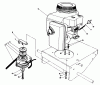 Toro 30165 - Mid-Size Proline Gear Traction Unit, 12.5 hp, 1992 (2000001-2999999) Listas de piezas de repuesto y dibujos ENGINE & CLUTCH ASSEMBLY
