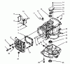 Toro 30165 - Mid-Size Proline Gear Traction Unit, 12.5 hp, 1995 (5900001-5999999) Listas de piezas de repuesto y dibujos CRANKCASE