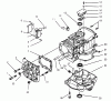 Toro 30166 - Mid-Size Proline Gear Traction Unit, 12.5 hp, 1995 (590001-599999) Listas de piezas de repuesto y dibujos CRANKCASE