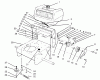 Toro 30166 - Mid-Size Proline Gear Traction Unit, 12.5 hp, 1995 (590001-599999) Listas de piezas de repuesto y dibujos FRAME ASSEMBLY
