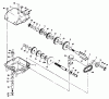 Toro 30175 - Mid-Size Proline Gear Traction Unit, 14 hp, 1992 (20000001-29999999) Listas de piezas de repuesto y dibujos PEERLESS TRANSMISSION MODEL NO. 700-039