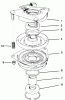 Toro 30175 - Mid-Size Proline Gear Traction Unit, 14 hp, 1994 (49000001-49999999) Listas de piezas de repuesto y dibujos CLUTCH ASSEMBLY N0.54-3200