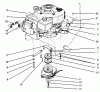 Toro 30175 - Mid-Size Proline Gear Traction Unit, 14 hp, 1994 (49000001-49999999) Listas de piezas de repuesto y dibujos ENGINE ASSEMBLY