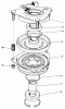 Toro 30180 - Mid-Size Proline Gear Traction Unit, 16 hp, 1991 (100001-199999) Listas de piezas de repuesto y dibujos CLUTCH ASSEMBLY NO. 54-3200