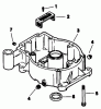 Toro 30180 - Mid-Size Proline Gear Traction Unit, 16 hp, 1991 (100001-199999) Listas de piezas de repuesto y dibujos OIL PAN-ENGINE KOHLER MODEL NO. MV16S-TYPE 56511