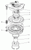 Toro 30180 - Mid-Size Proline Gear Traction Unit, 16 hp, 1992 (200001-299999) Listas de piezas de repuesto y dibujos CLUTCH ASSEMBLY NO. 54-3200