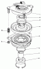 Toro 30180 - Mid-Size Proline Gear Traction Unit, 16 hp, 1993 (390001-399999) Listas de piezas de repuesto y dibujos CLUTCH ASSEMBLY NO. 54-3200