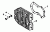Toro 30180 - Mid-Size Proline Gear Traction Unit, 16 hp, 1993 (390001-399999) Listas de piezas de repuesto y dibujos CYLINDER HEAD-ENGINE MODEL NO. MV16S-TYPE 56519