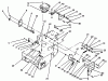 Toro 30185 - Mid-Size Proline Hydro Traction Unit, 14 hp, 1992 (20000001-29999999) Listas de piezas de repuesto y dibujos HYDRAULIC PUMP & LINKAGE ASSEMBLY