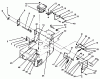 Toro 30185 - Mid-Size Proline Hydro Traction Unit, 14 hp, 1994 (49000001-49999999) Listas de piezas de repuesto y dibujos HYDRAULIC PUMP & LINKAGE ASSEMBLY